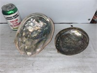 2 large Vintage shells