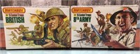 Matchbox plastic soldier kits - sealed