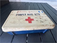 Johnson and Johnson Vintage First Aid Kit