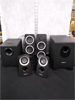 Logitech Home Theater speakers