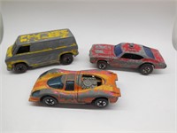 Redline Hot Wheels Lot of 3 Rough Condition