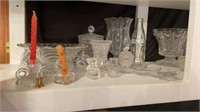 Assorted Glassware / Crystal
