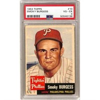 1953 Topps Smoky Burgess Psa 4