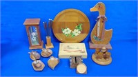 Lot Of Wooden Items