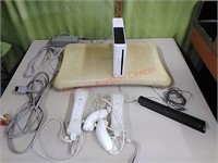 Wii gaming system, 2 controllers & balance board