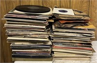 2 Stacks of Records,