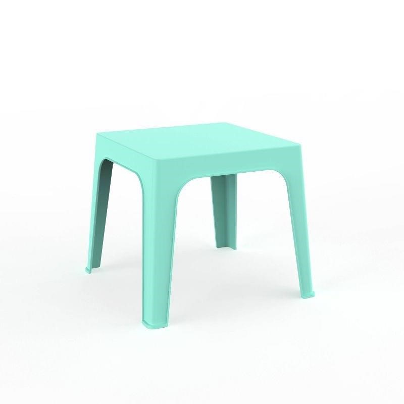 Resol Julieta kids outdoor patio table teal