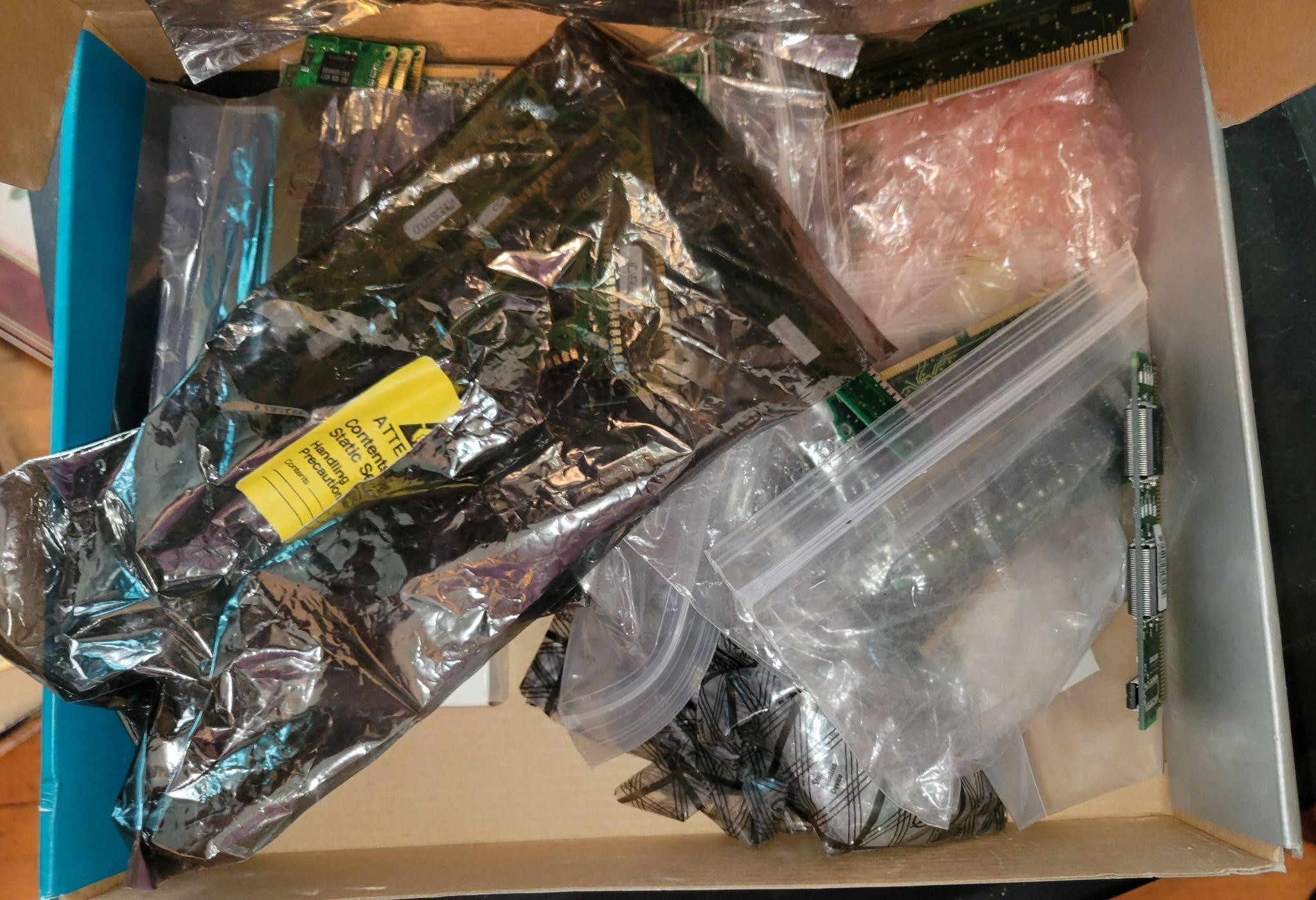 Box of Computer Mainboards