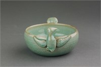 Chinese Guan Type Porcelain Waterpot