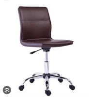 Modern Armless Office Desk Chair