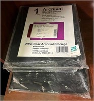 New Archival Storage Binders