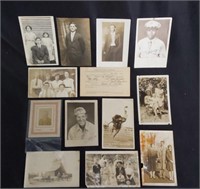 Vtg Black/White Photo Postcards