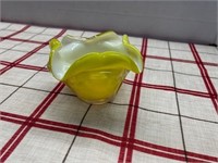 MURANO STYLE BLOWN GLASS BOWL