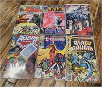 Lot of 6 Comic Books  Excalibur Spitfire Star Trek