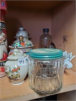 Misc. Lot-Kranks Shave Kreem Jar, Oriental Jars,