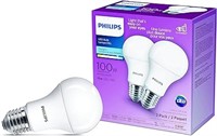 (N) PHILIPS 462010 LED 100-Watt A19 Daylight Non-D