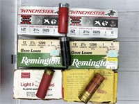 141rds 12ga 2-3/4" 6 shot ammunition: Remington