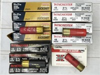 60rds 12ga 2-3/4" 00 Buck 9 pellets ammunition: