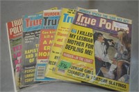 Vintage True Police magazines, see pics