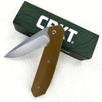 CRKT Maven 6920 Folding Knife Khaki Handle NIB