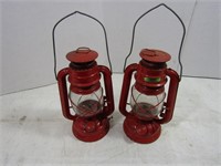 2 - 9.5" Paraffin Lamps