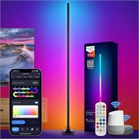 YSJ LED RGB-IC Corner Floor Lamp with App Control