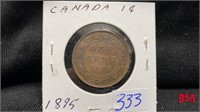 1895 Canadian large Penny