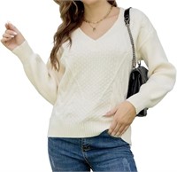 New Ebifin Womens Pullover Long Sleeve Sweaters