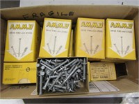18 New Boxes of 1 1/2" Drive Pins