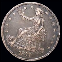 1877-S Silver Trade Dollar XF+