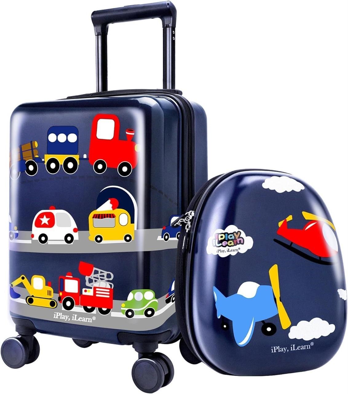 iPlay  iLearn Kids Carry On Luggage Set  18