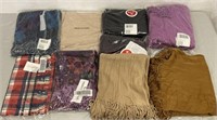 9 New QVC Various Brand Scarves