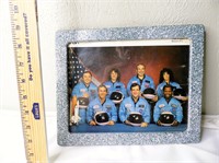 NASA Photo of Challenger Crew Mission 51-L