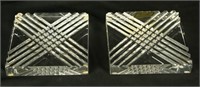 PAIR OF BACCARAT PAPER WEIGHTS