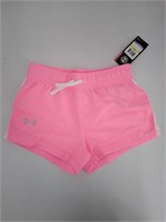 UnderArmour Girls Neon Pink Shorts