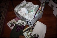 Box Lot of Kitchen Towels