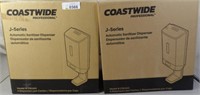 2 Boxes Coastwide J Series Automatic Dispenser