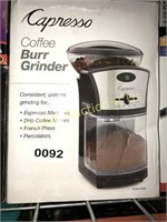 CAPRESSO COFFEE BUR GRINDER $85 RETAIL