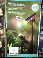 SMART YARD LED SOLAR SPOTLIGHT-ATTENTION ONLINE