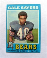1971 Topps Gale Sayers HOF Card #150