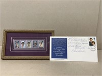 Princess di stamp collection and first day p