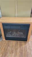 Electric fireplace,with heater,no remote.
