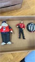 NASCAR Santa Claus and Dale Earnhardt figure
