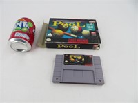 Pool , jeu Super Nintendo SNES avec boite