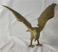 Eagle statue possibly brass