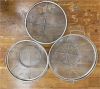 (3) Collander Strainers