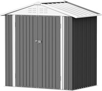 $210  Devoko Outdoor Storage Shed 6 x 4 FT (Grey)