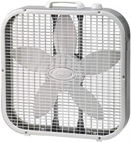 $50 White Air Circulating Box Fan 20 INCH