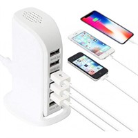 30W 6 Port USB Universal Charging Station