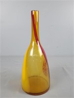 Art Glass Bottle Vase